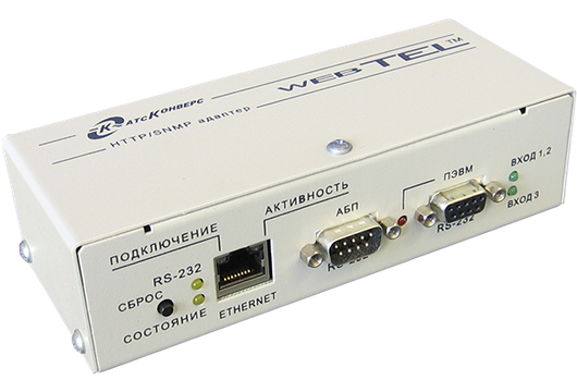 WEBtel - Web/SNMP Industrial Adapters