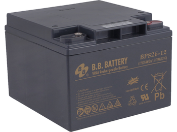 B.B.Battery BPS 26-12 accumulator batteries
