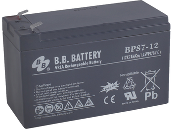 B.B.Battery BPS 7-12 accumulator batteries