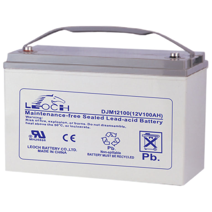 LEOCH DJM12100 accumulator batteries