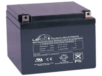 LEOCH DJW 12-26 accumulator batteries