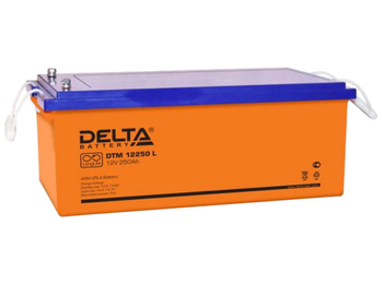 DELTA DTM 12250 L accumulator batteries