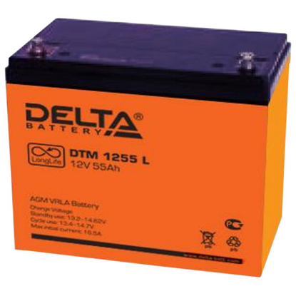 DELTA DTM 1255 L accumulator batteries