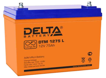 DELTA DTM 1275 L accumulator batteries