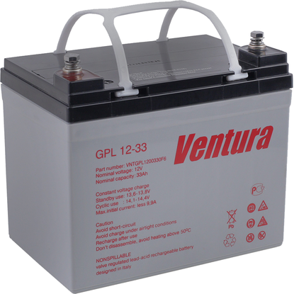 Аккумуляторные батареи Ventura GPL 12-33