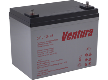 Аккумуляторные батареи Ventura GPL 12-75