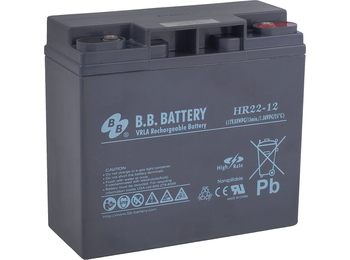 B.B.Battery HR 22-12 accumulator batteries