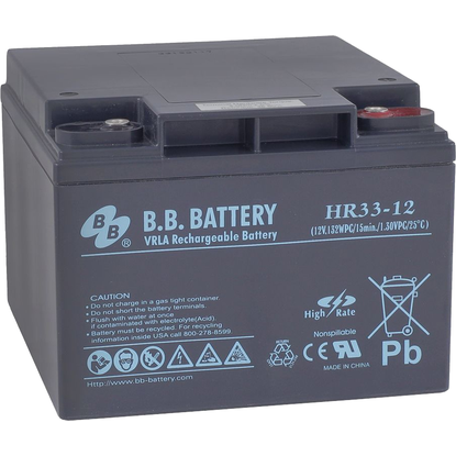 B.B.Battery HR 33-12 accumulator batteries