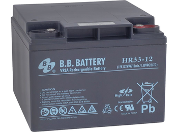 B.B.Battery HR 33-12 accumulator batteries