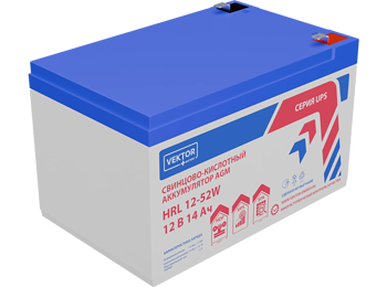 Аккумуляторные батареи Vektor HRL 12-52W Аккумуляторные батареи Vektor HRL 12-52W