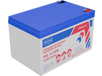 Аккумуляторные батареи Vektor HRL 12-58W Аккумуляторные батареи Vektor HRL 12-58W
