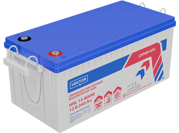 Аккумуляторные батареи Vektor HRL 12-800W Аккумуляторные батареи Vektor HRL 12-800W