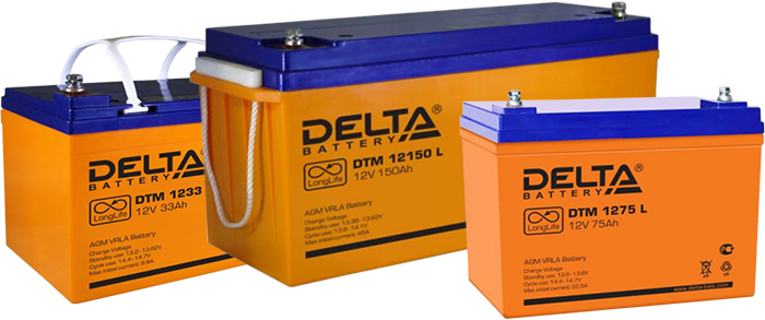 Аккумуляторные батареи DELTA Аккумуляторные батареи DELTA