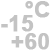 Широкий диапазон рабочих температур от -15 °С до +60 °С